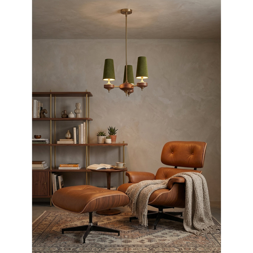 Green Sputnik Chandelier — Chandelier | Maison Monashee — view 8