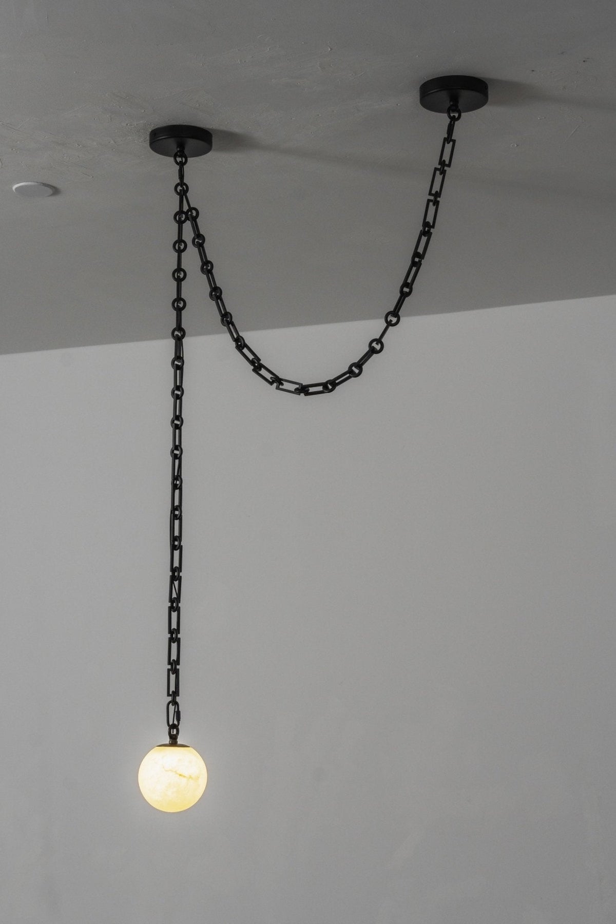 Industrial Orb Chandelier — Chandelier | Maison Monashee — view 21