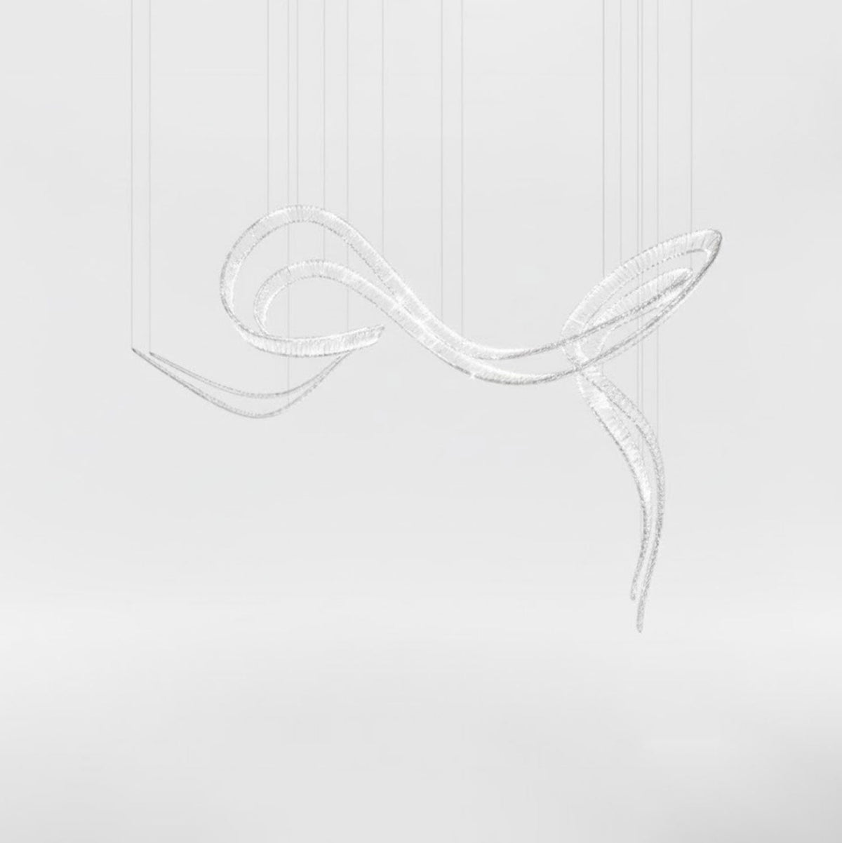 Glass Crystal Chandelier — Chandelier | Maison Monashee — view 25