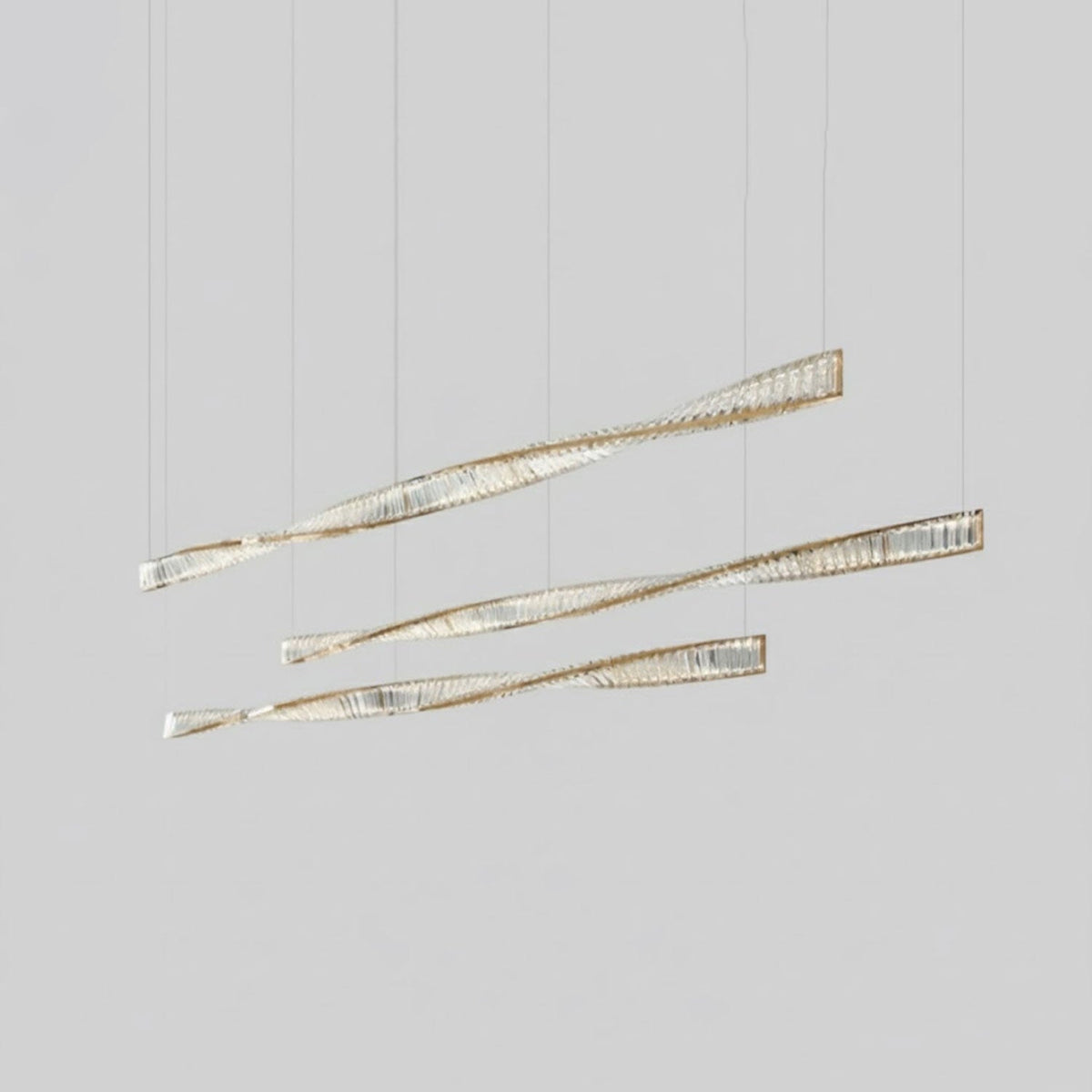 Glass Crystal Chandelier — Chandelier | Maison Monashee — view 26