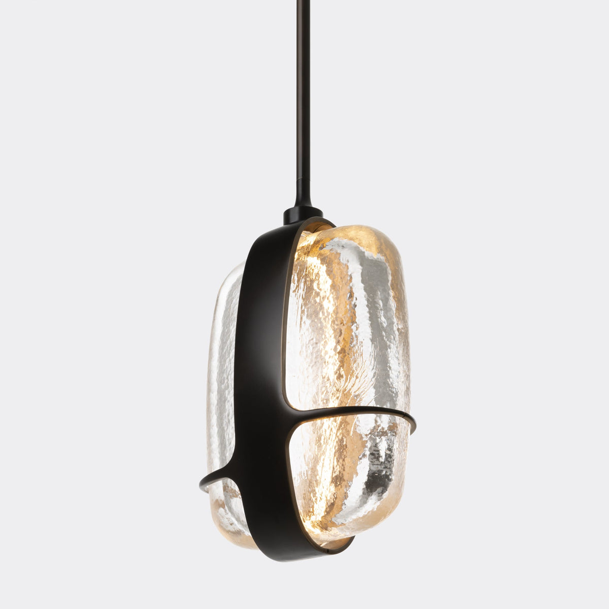 Rectangular Glass Pendant Light — Pendant Light | Maison Monashee — view 13