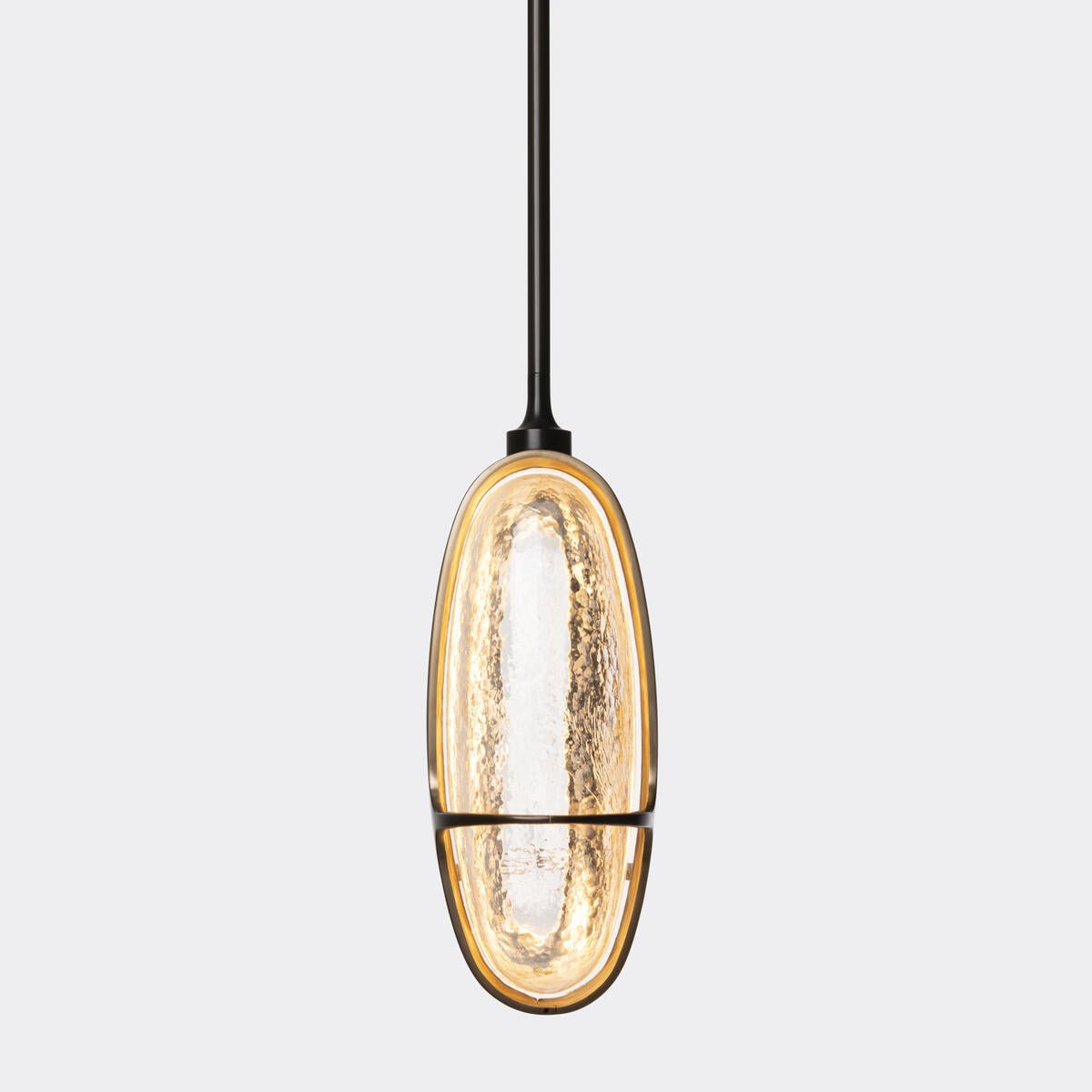 Rectangular Glass Pendant Light — Pendant Light | Maison Monashee — view 15