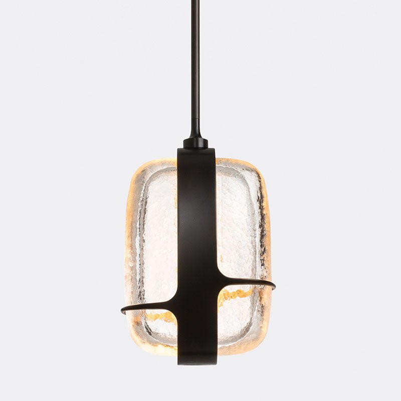 Rectangular Glass Pendant Light — Pendant Light | Maison Monashee — view 11
