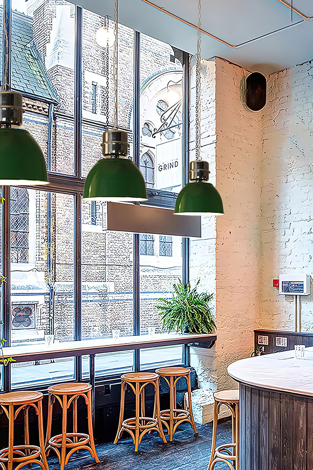 Industrial Dome Pendant Light — Pendant Light | Maison Monashee — view 17