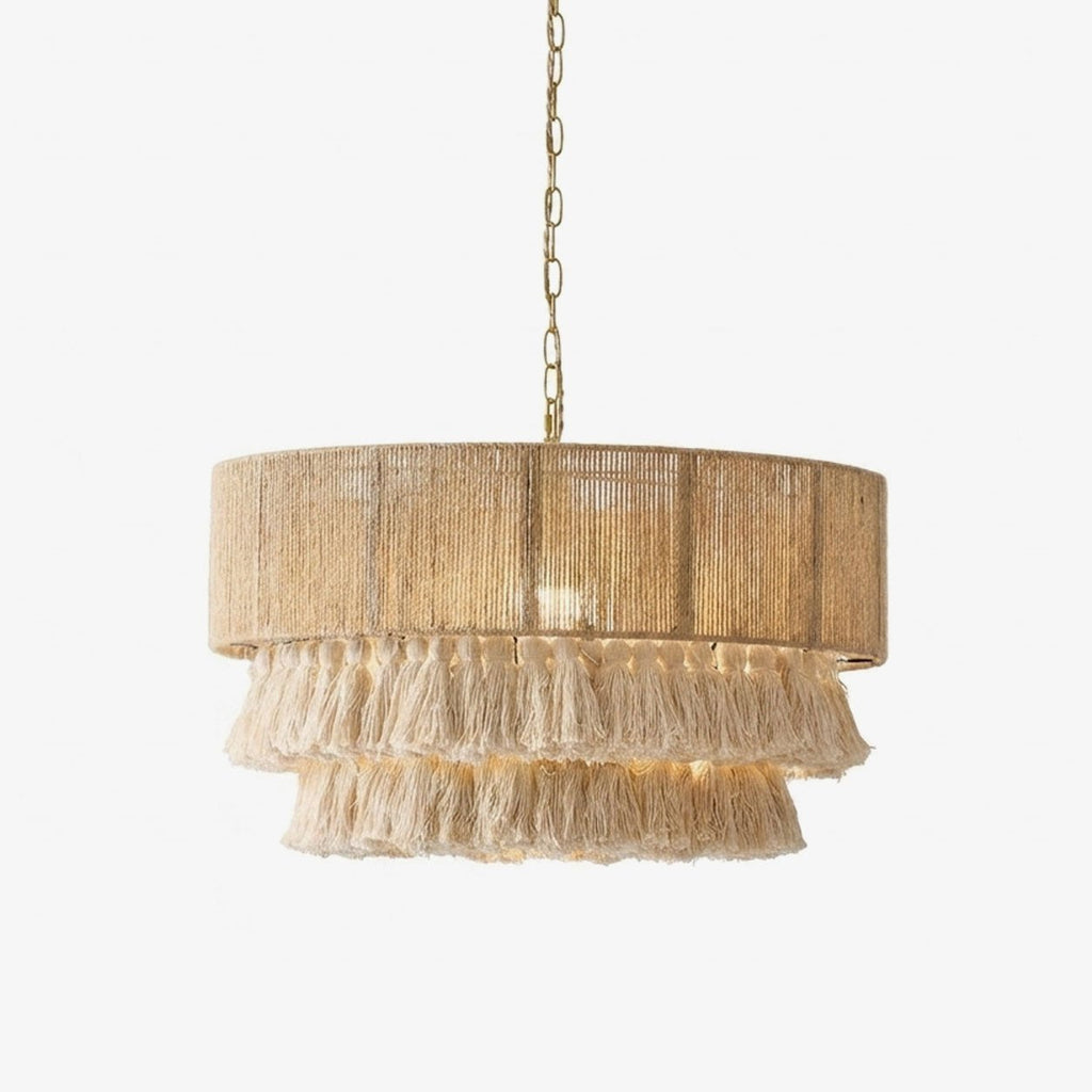 Jute Rope Pendant Light — Pendant Light | Maison Monashee — view 12