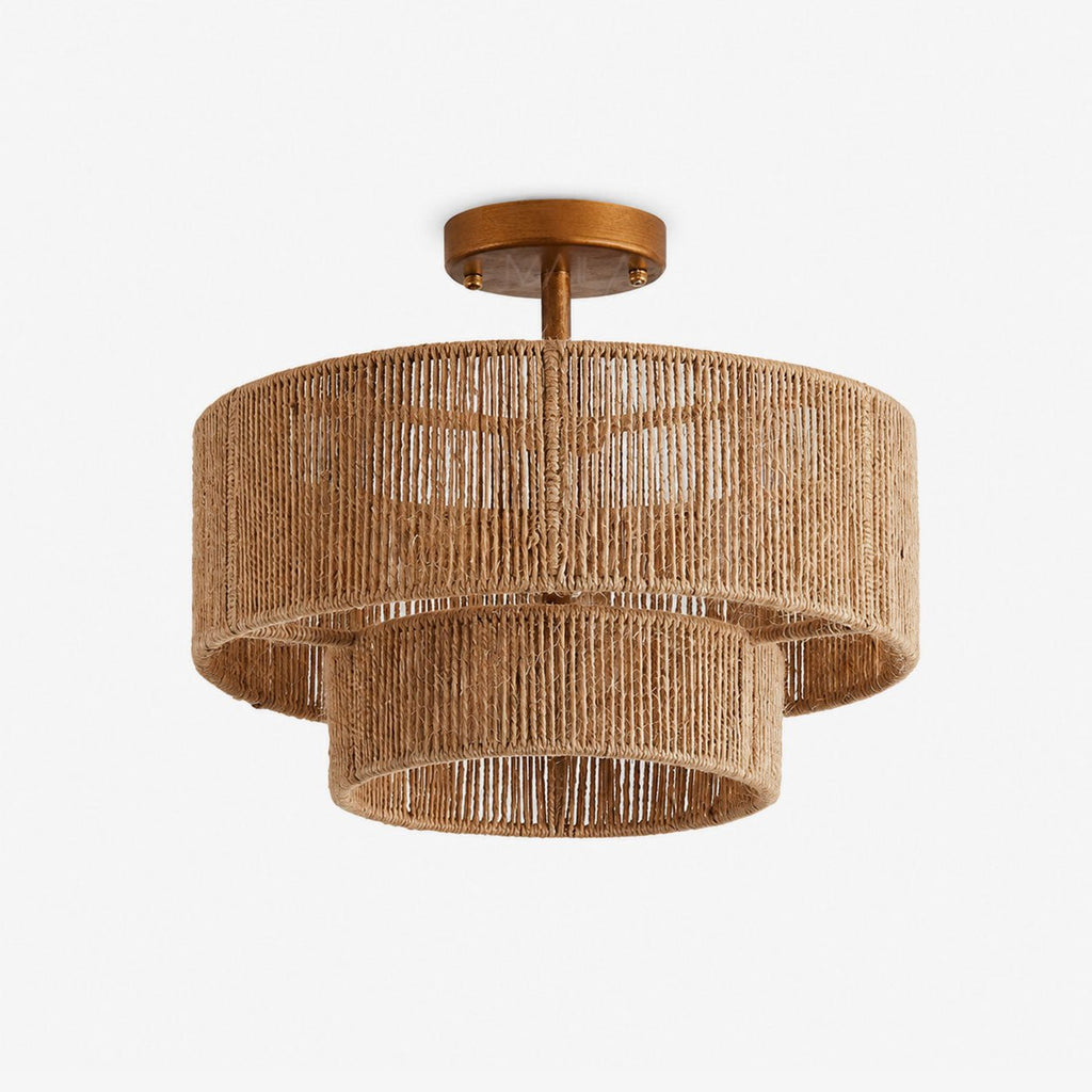 Double Drum Ceiling Light — Ceiling Light | Maison Monashee
