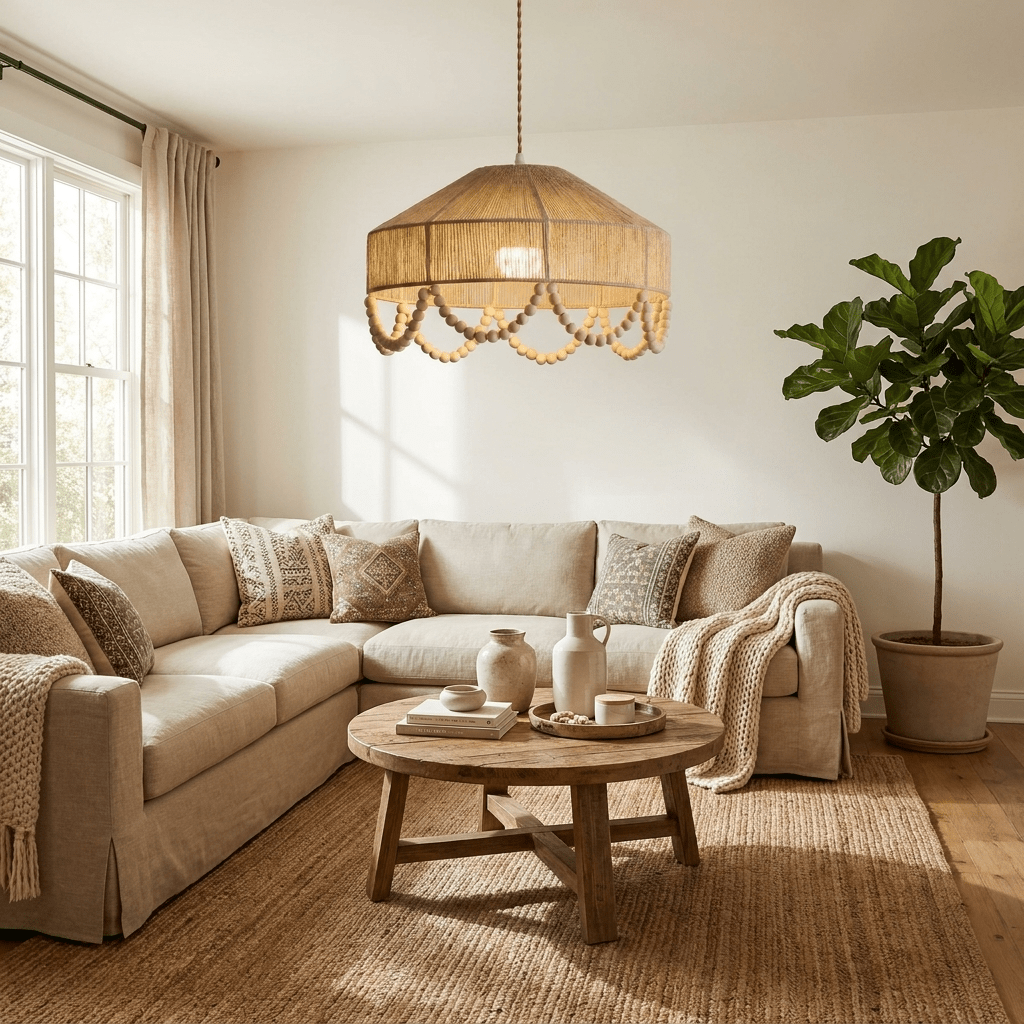 Rope Pendant Lighting — Pendant Light | Maison Monashee — view 3