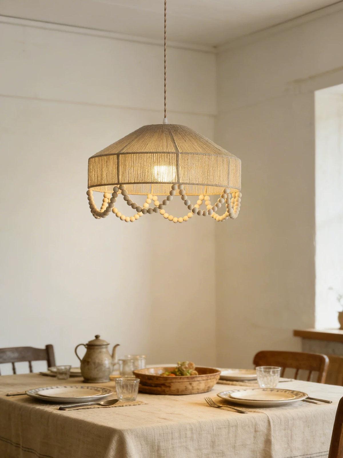 Rope Pendant Lighting — Pendant Light | Maison Monashee — view 8