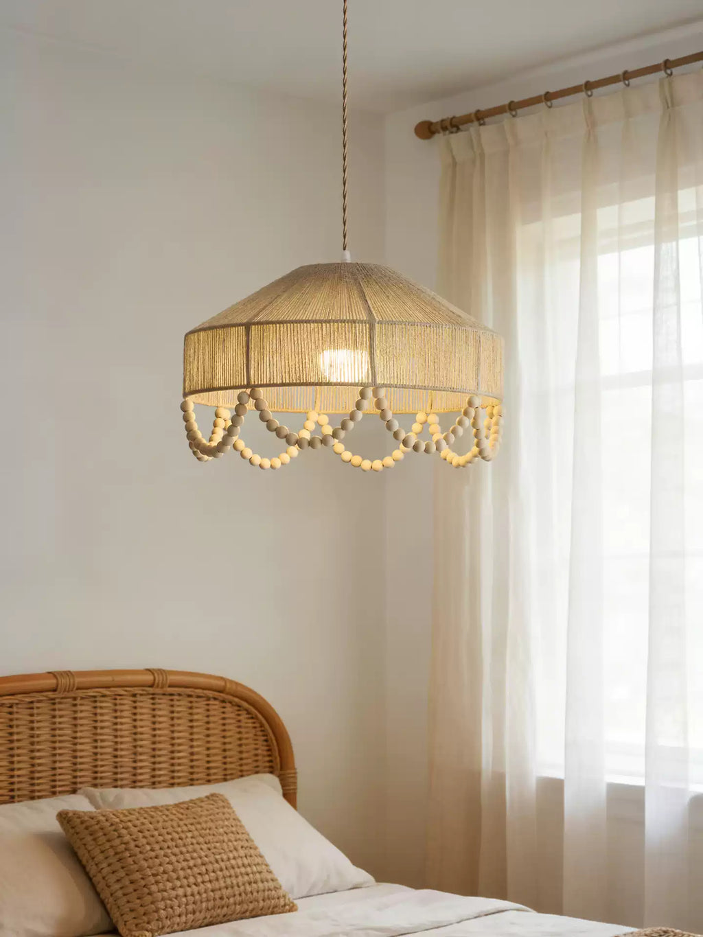 Rope Pendant Lighting — Pendant Light | Maison Monashee — view 10