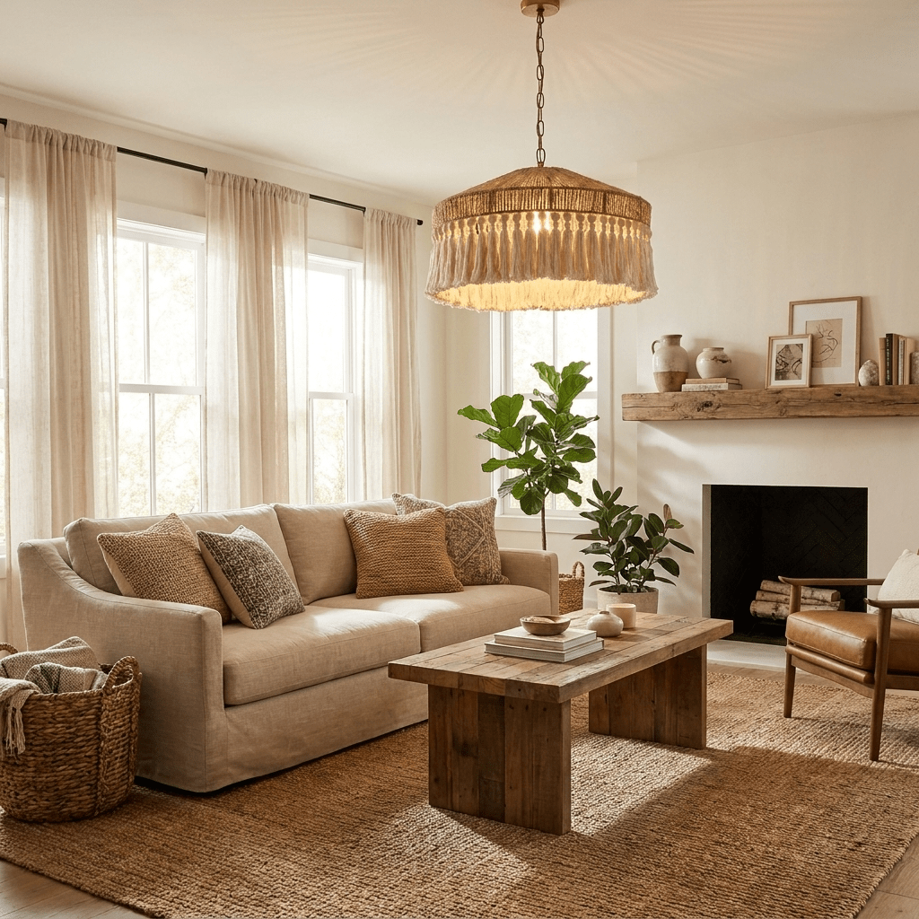 Drum Pendant Light — Pendant Light | Maison Monashee — view 4