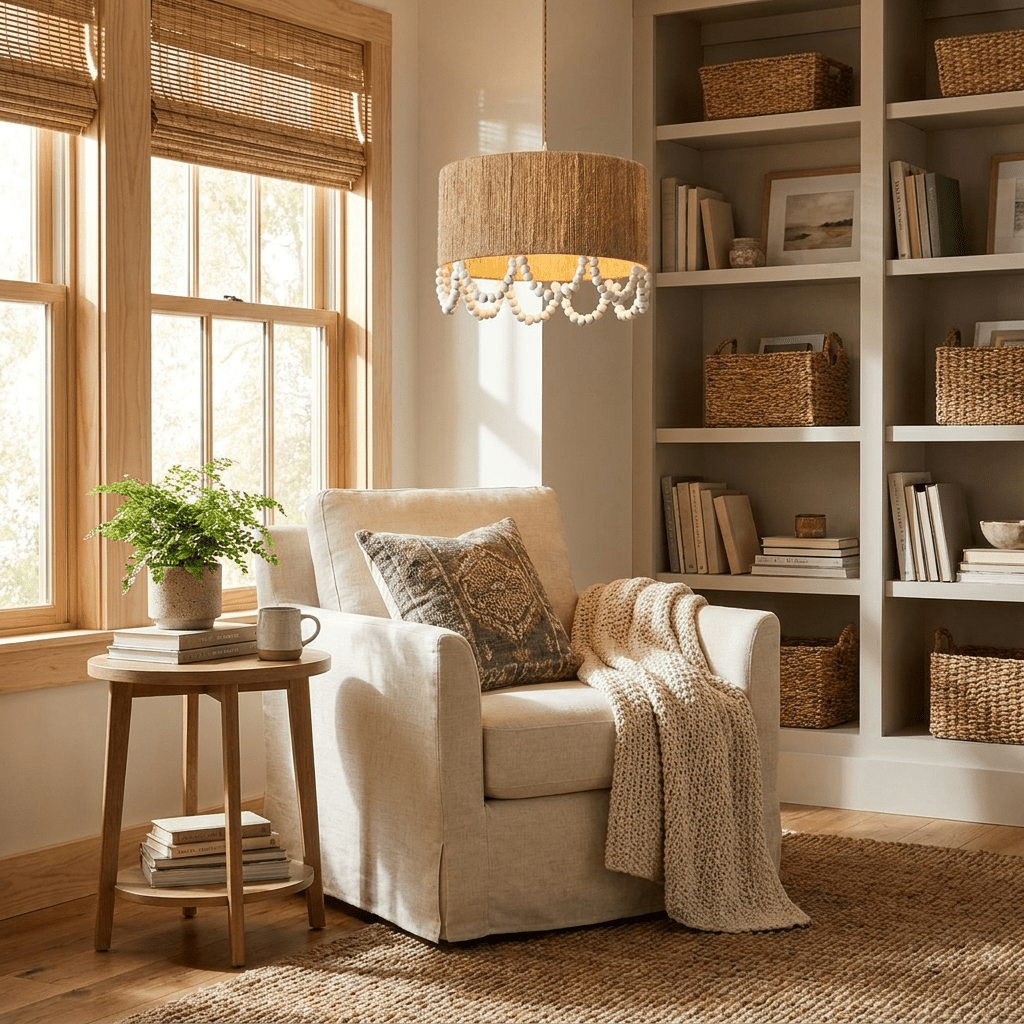 Drum Pendant Lighting Fixture — Pendant Light | Maison Monashee — view 5