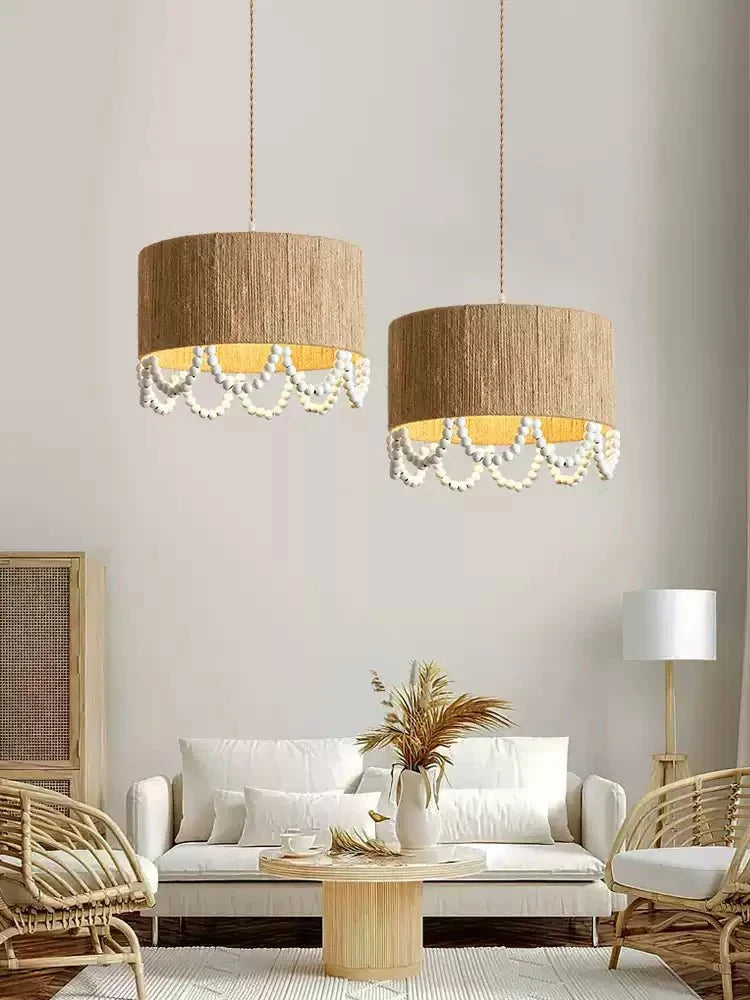 Drum Pendant Lighting Fixture — Pendant Light | Maison Monashee — view 8
