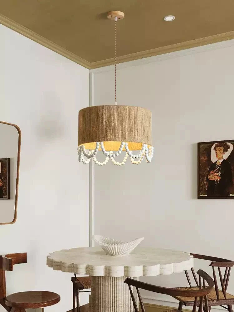 Drum Pendant Lighting Fixture — Pendant Light | Maison Monashee — view 9