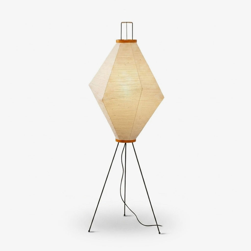Tall Paper Lantern Floor Lamp — Floor Lamp | Maison Monashee