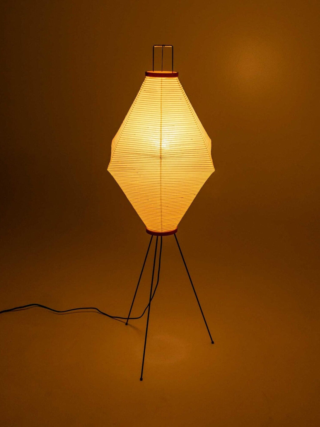 Tall Paper Lantern Floor Lamp — Floor Lamp | Maison Monashee — view 8