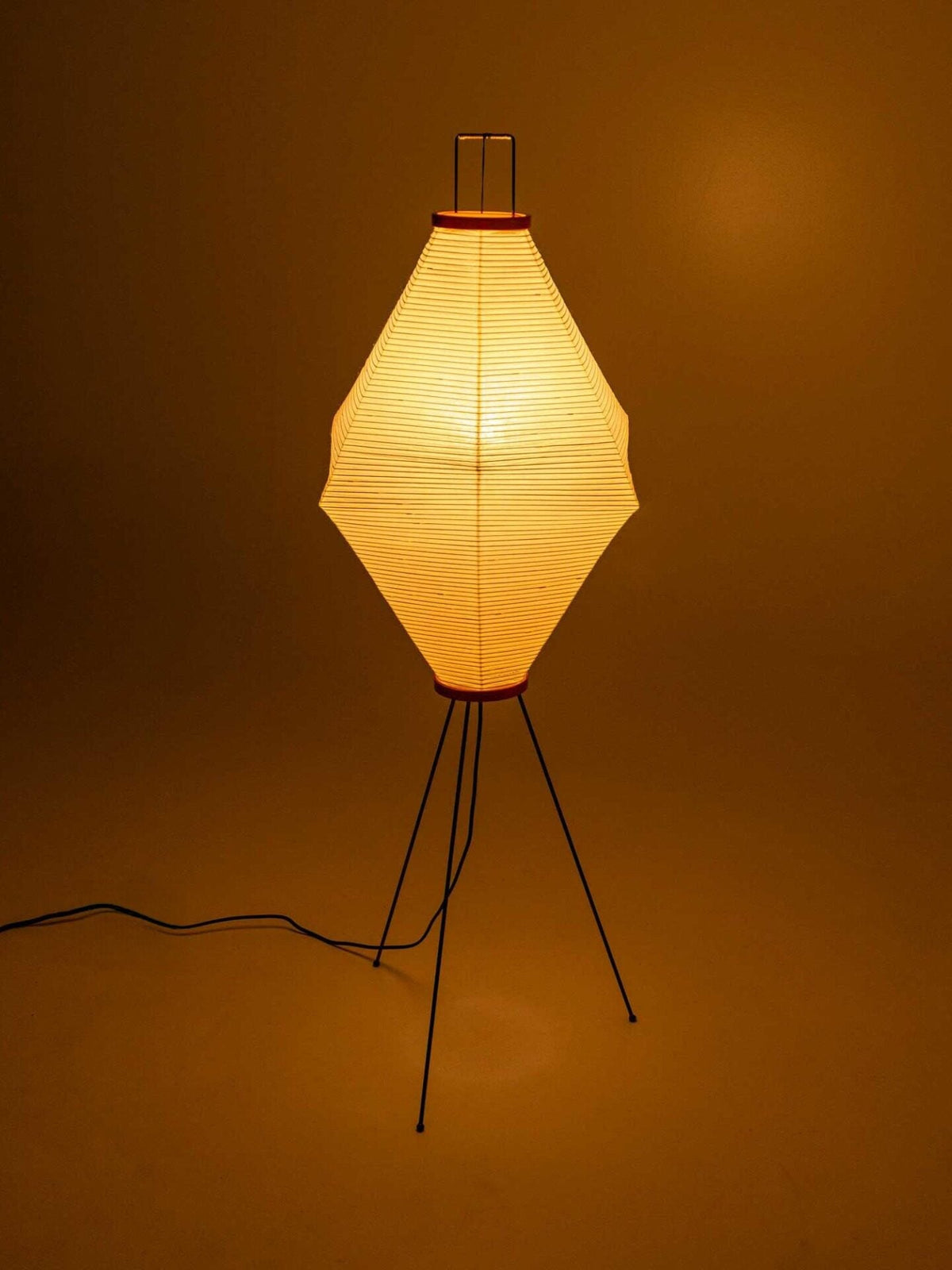 Tall Paper Lantern Floor Lamp — Floor Lamp | Maison Monashee — view 8
