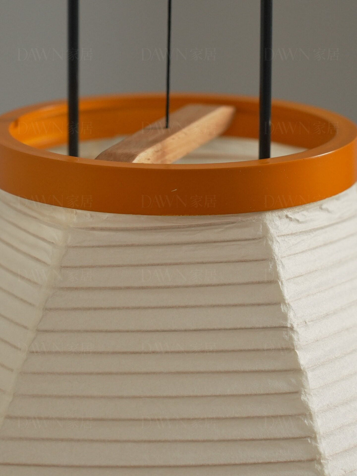 Tall Paper Lantern Floor Lamp — Floor Lamp | Maison Monashee — view 9