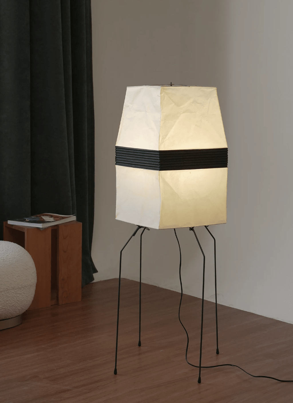 Paper Floor Lamp — Floor Lamp | Maison Monashee — view 11