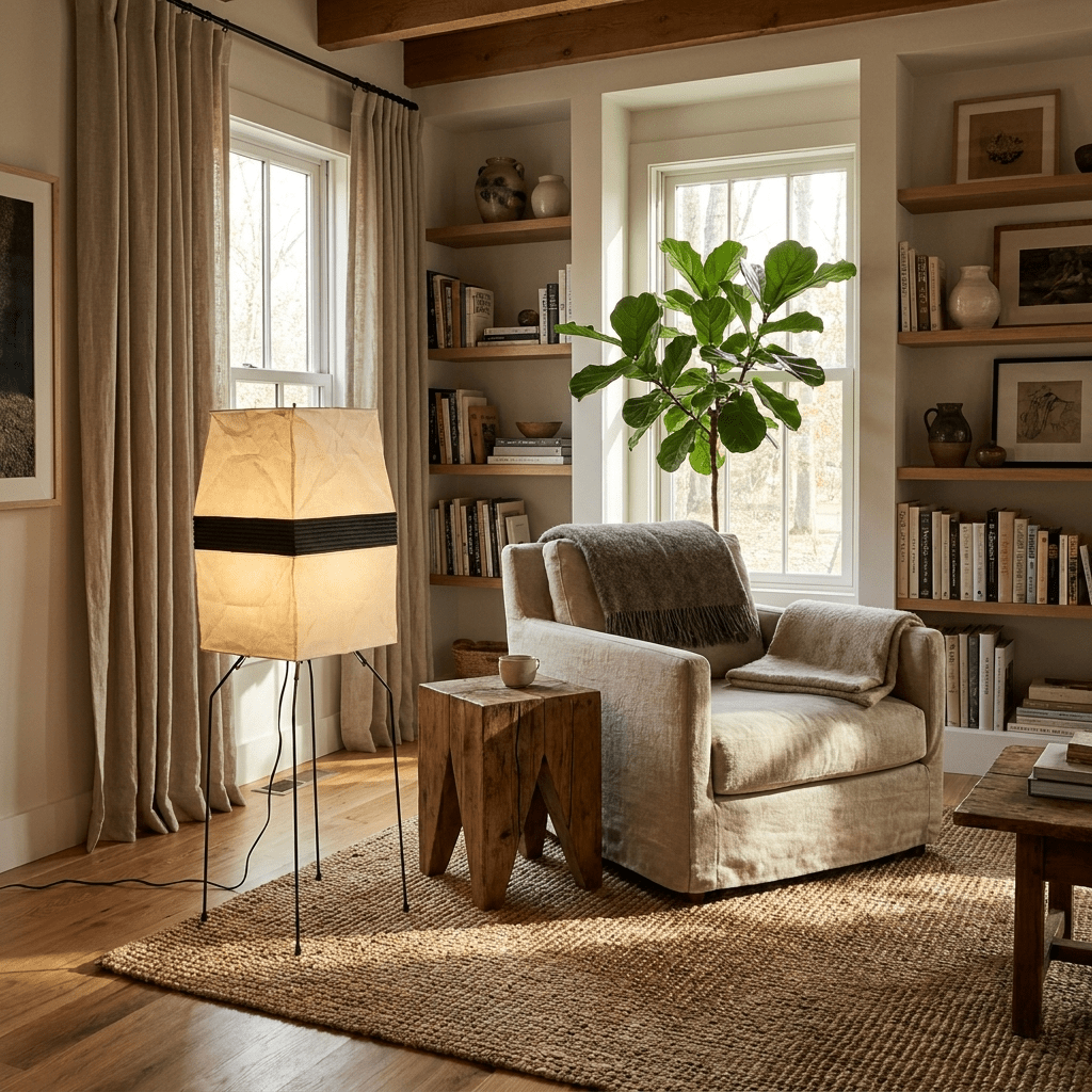 Paper Floor Lamp — Floor Lamp | Maison Monashee — view 4