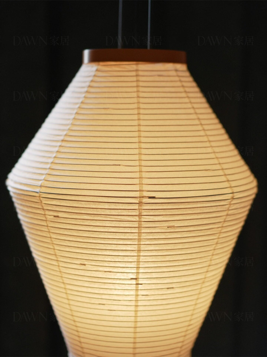 Tall Paper Floor Lamp — Floor Lamp | Maison Monashee — view 10