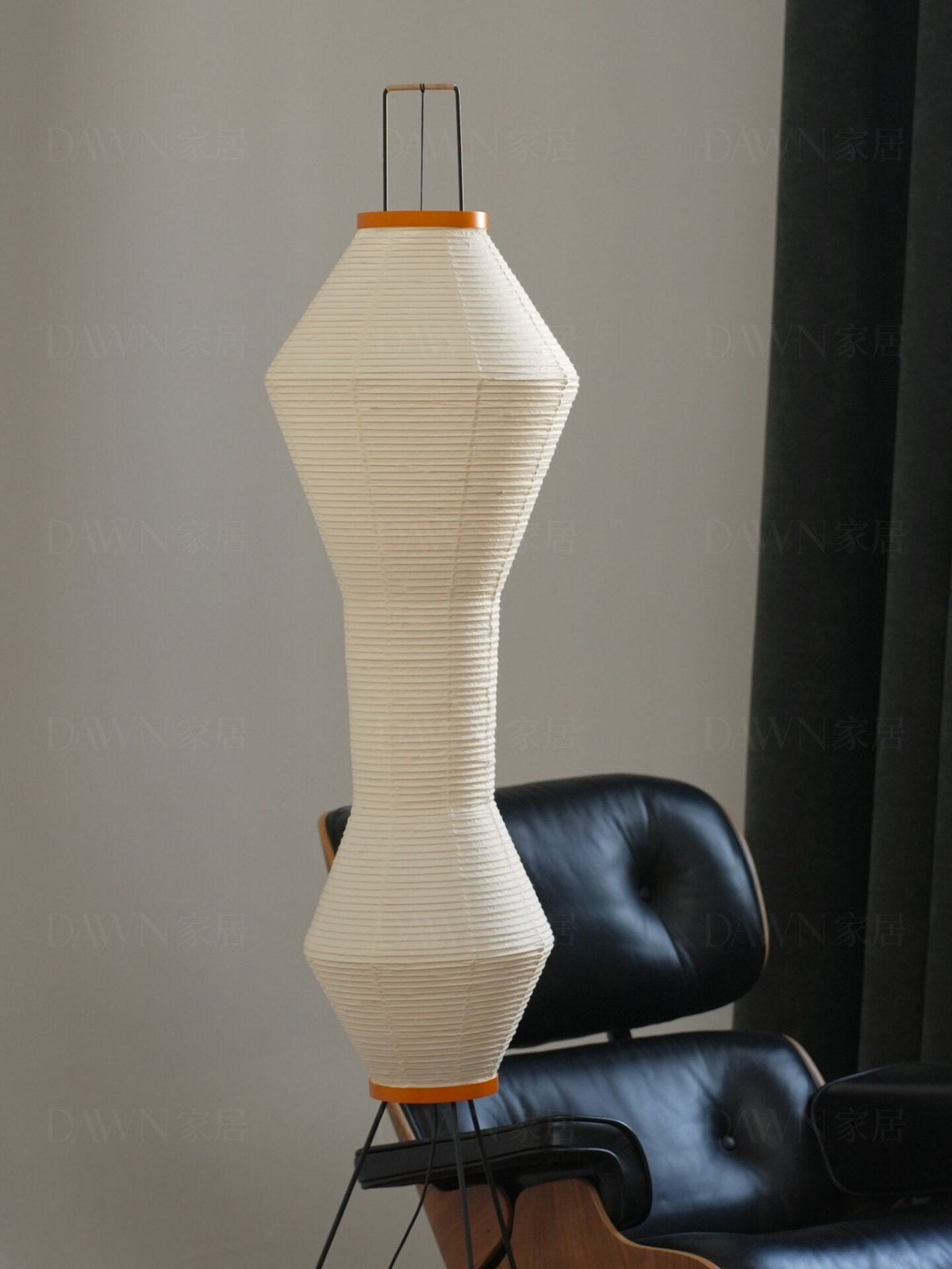 Tall Paper Floor Lamp — Floor Lamp | Maison Monashee — view 14