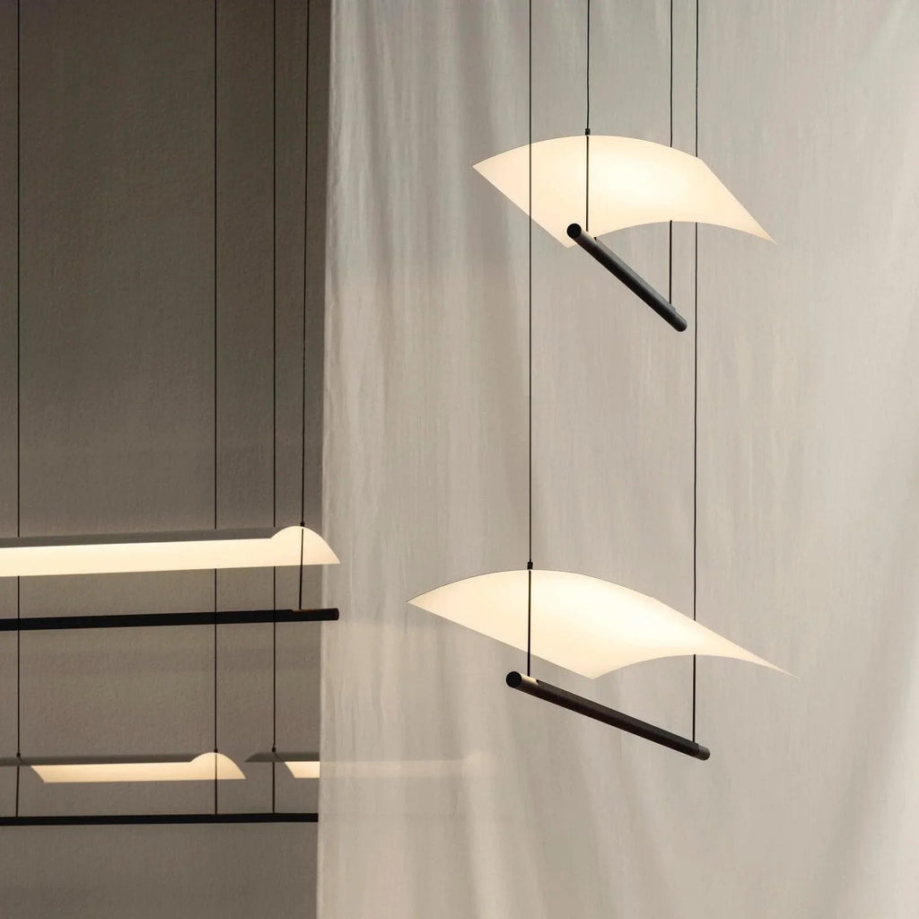 Linear Pendant Light Black — Pendant Light | Maison Monashee — view 4