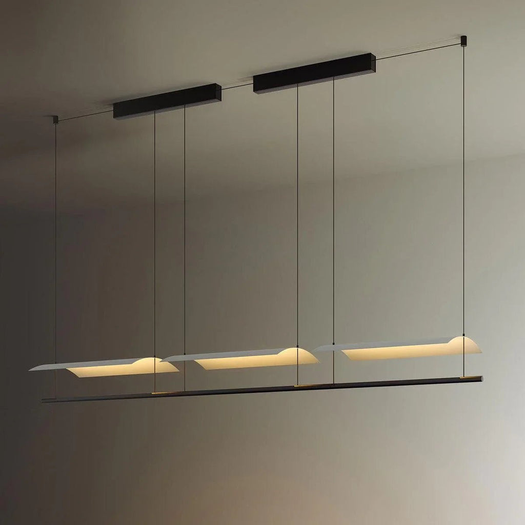 Linear Pendant Light Black — Pendant Light | Maison Monashee — view 17