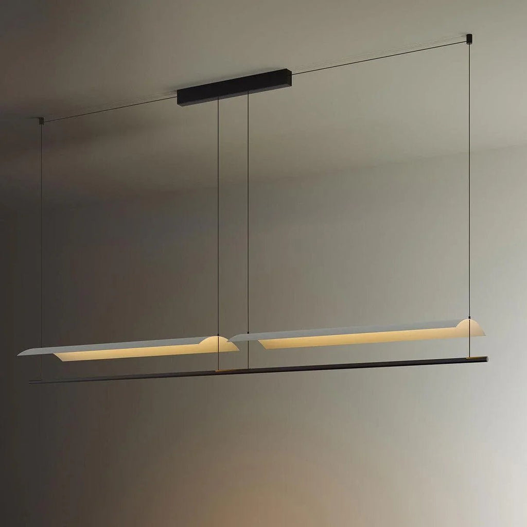 Linear Pendant Light Black — Pendant Light | Maison Monashee — view 23