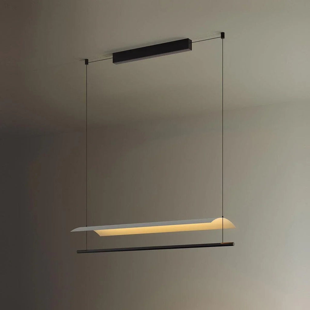 Linear Pendant Light Black — Pendant Light | Maison Monashee — view 18