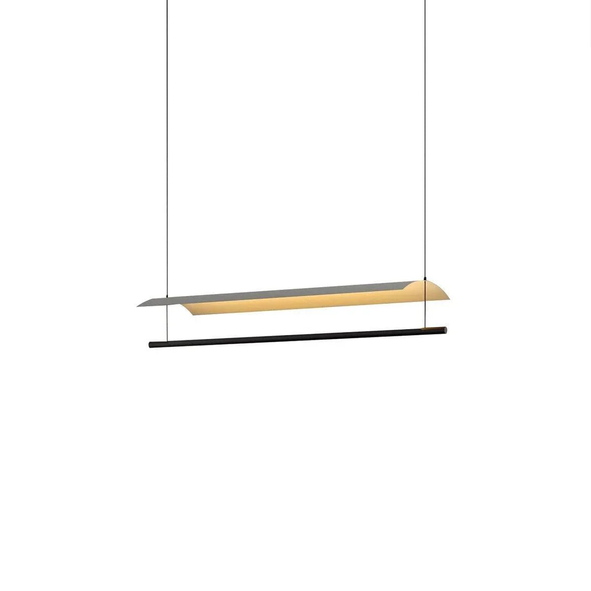 Linear Pendant Light Black — Pendant Light | Maison Monashee — view 19