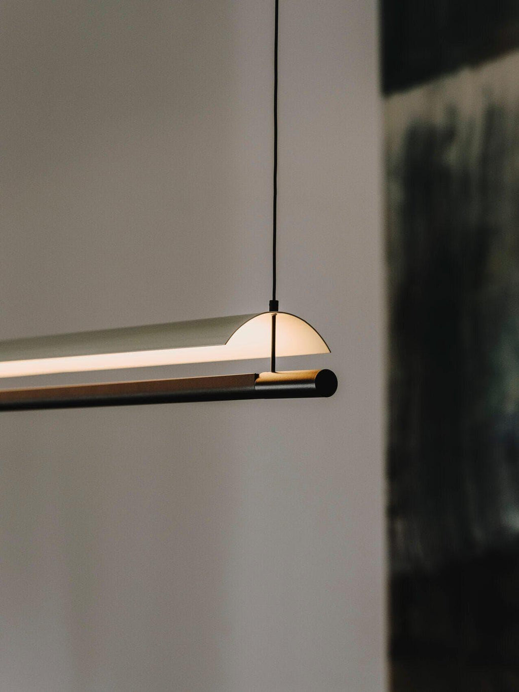 Linear Pendant Light Black — Pendant Light | Maison Monashee — view 6