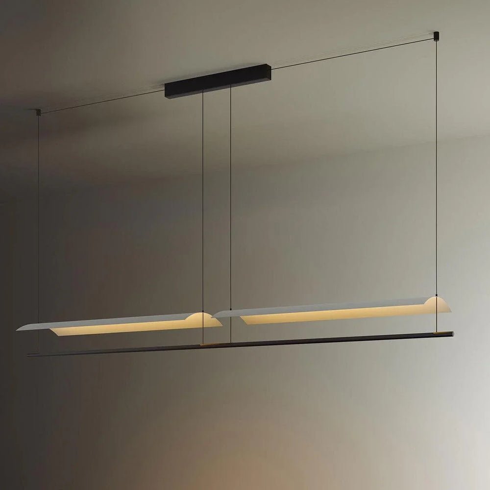 Linear Pendant Light Black — Pendant Light | Maison Monashee — view 9