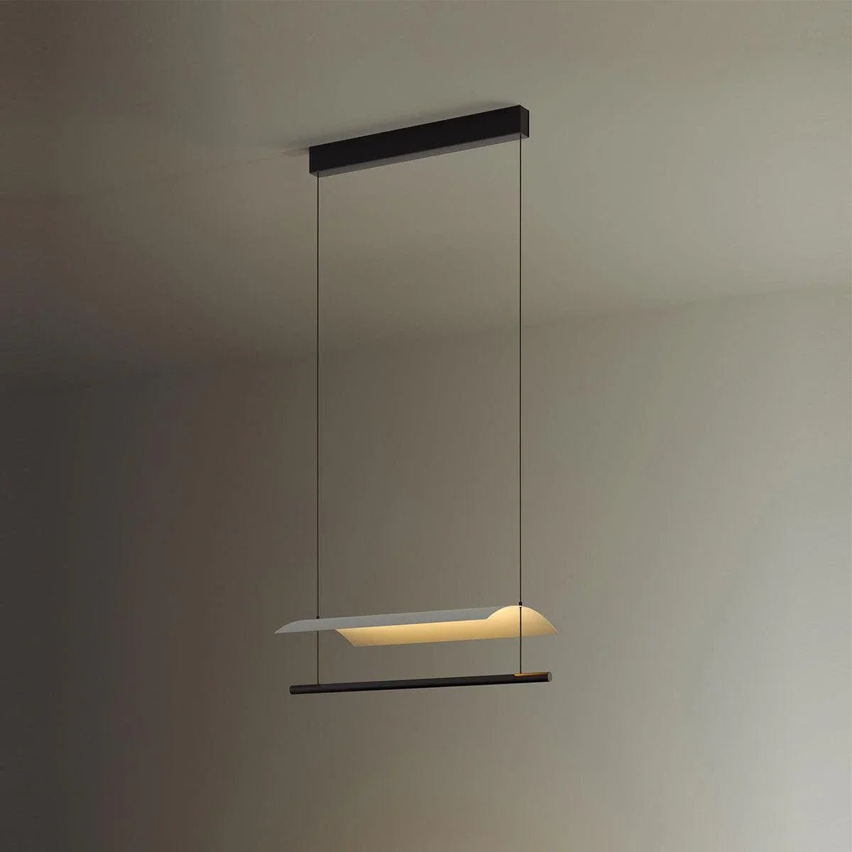 Linear Pendant Light Black — Pendant Light | Maison Monashee — view 10