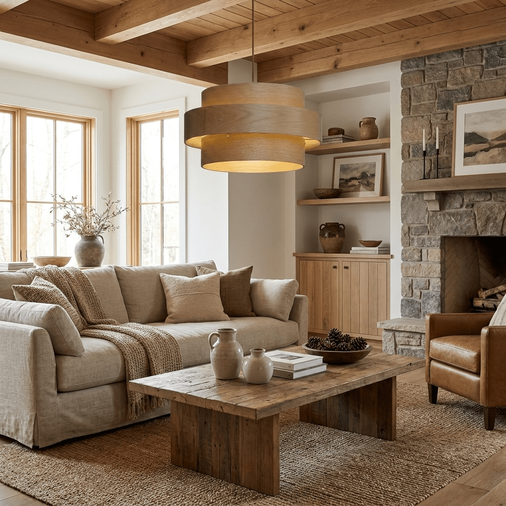 Japandi Kitchen Island Lighting — Pendant Light | Maison Monashee — view 2