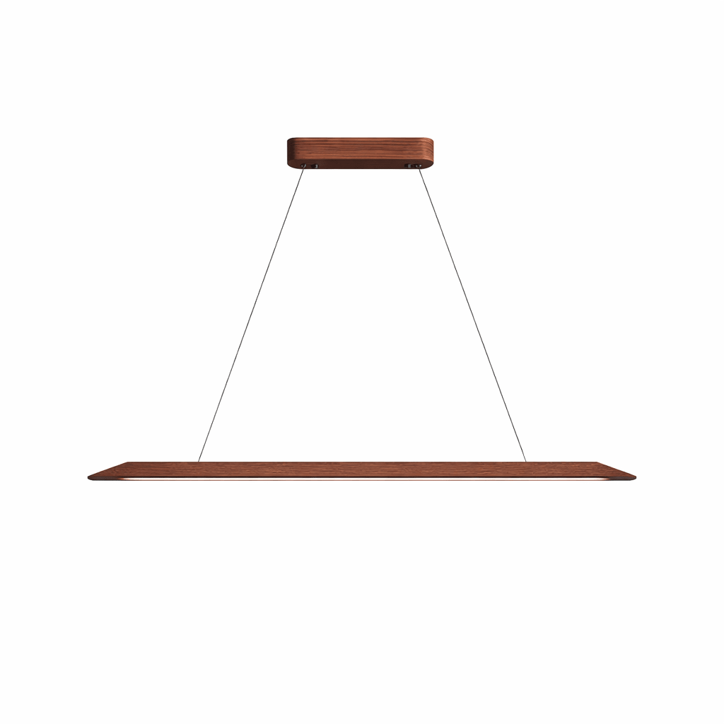 Linear Pendant Lighting Wood — Pendant Light | Maison Monashee — view 6