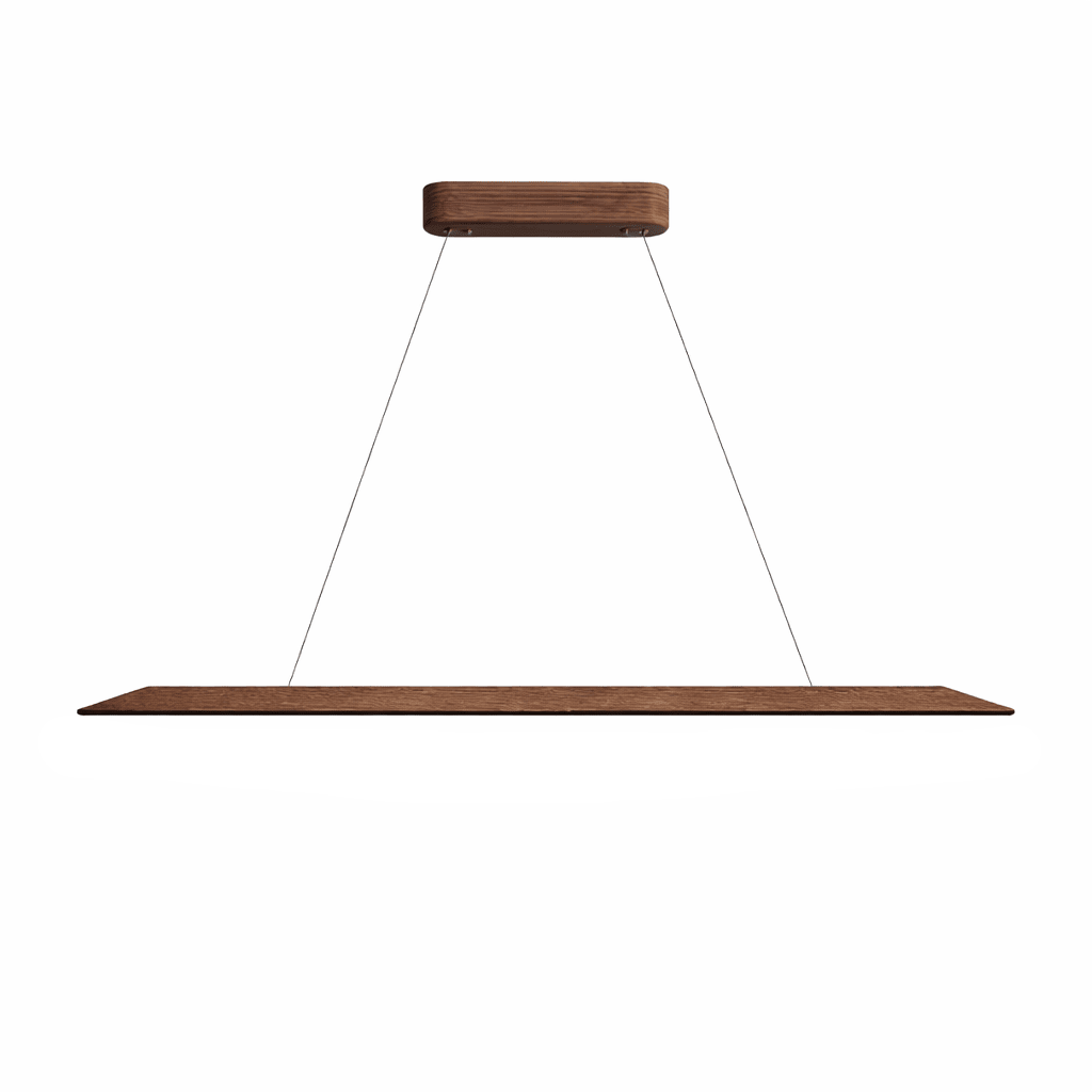 Linear Pendant Lighting Wood — Pendant Light | Maison Monashee — view 9