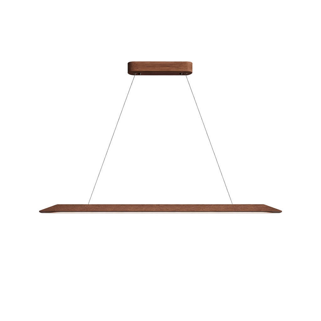 Linear Pendant Lighting Wood — Pendant Light | Maison Monashee — view 10