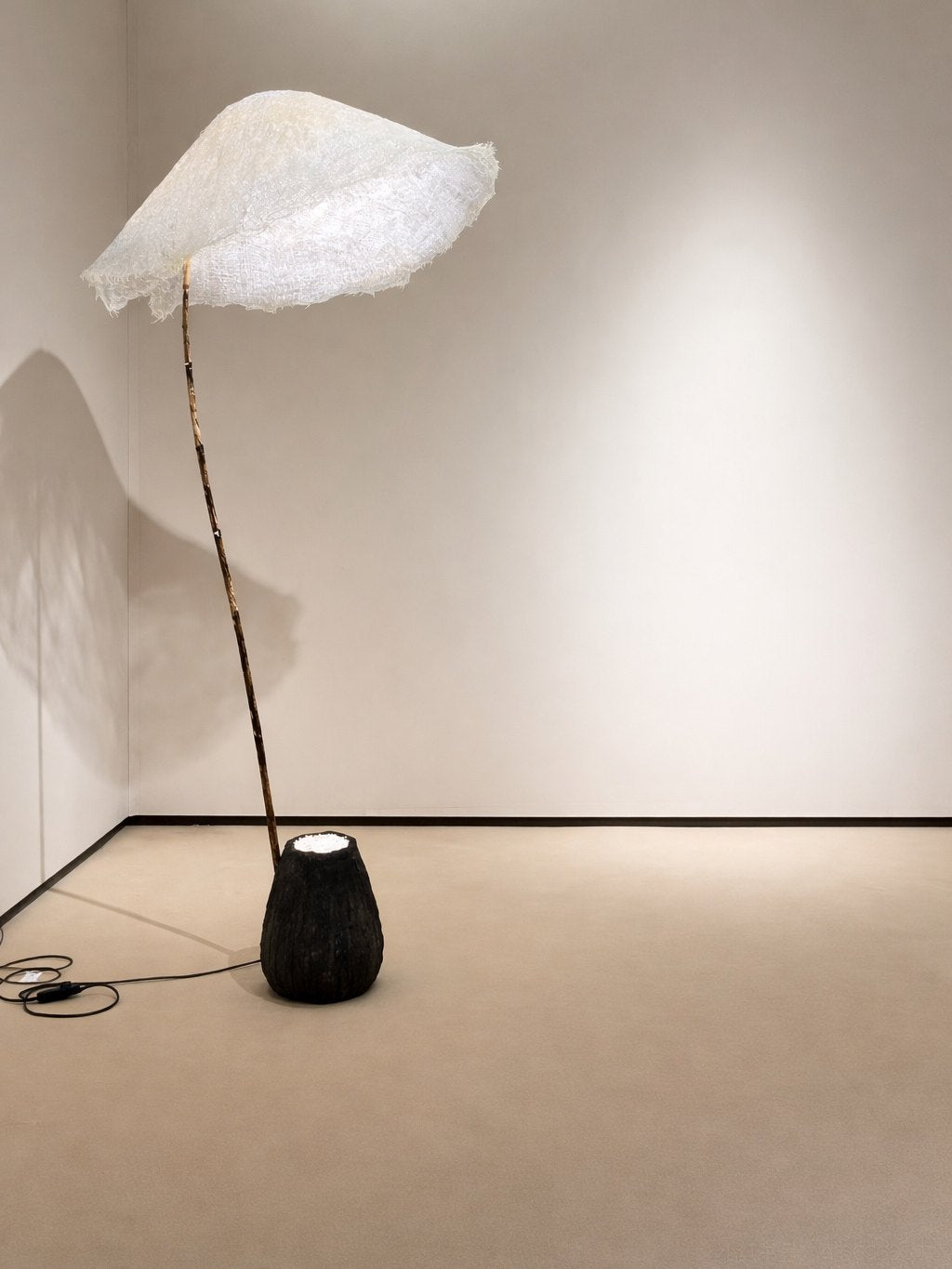 Curved Floor Lamp for Living Room — Floor Lamp | Maison Monashee — view 13