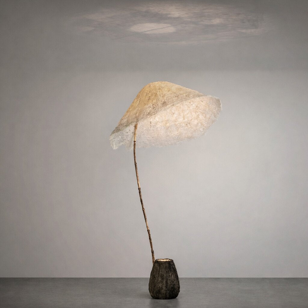 Curved Floor Lamp for Living Room — Floor Lamp | Maison Monashee — view 15