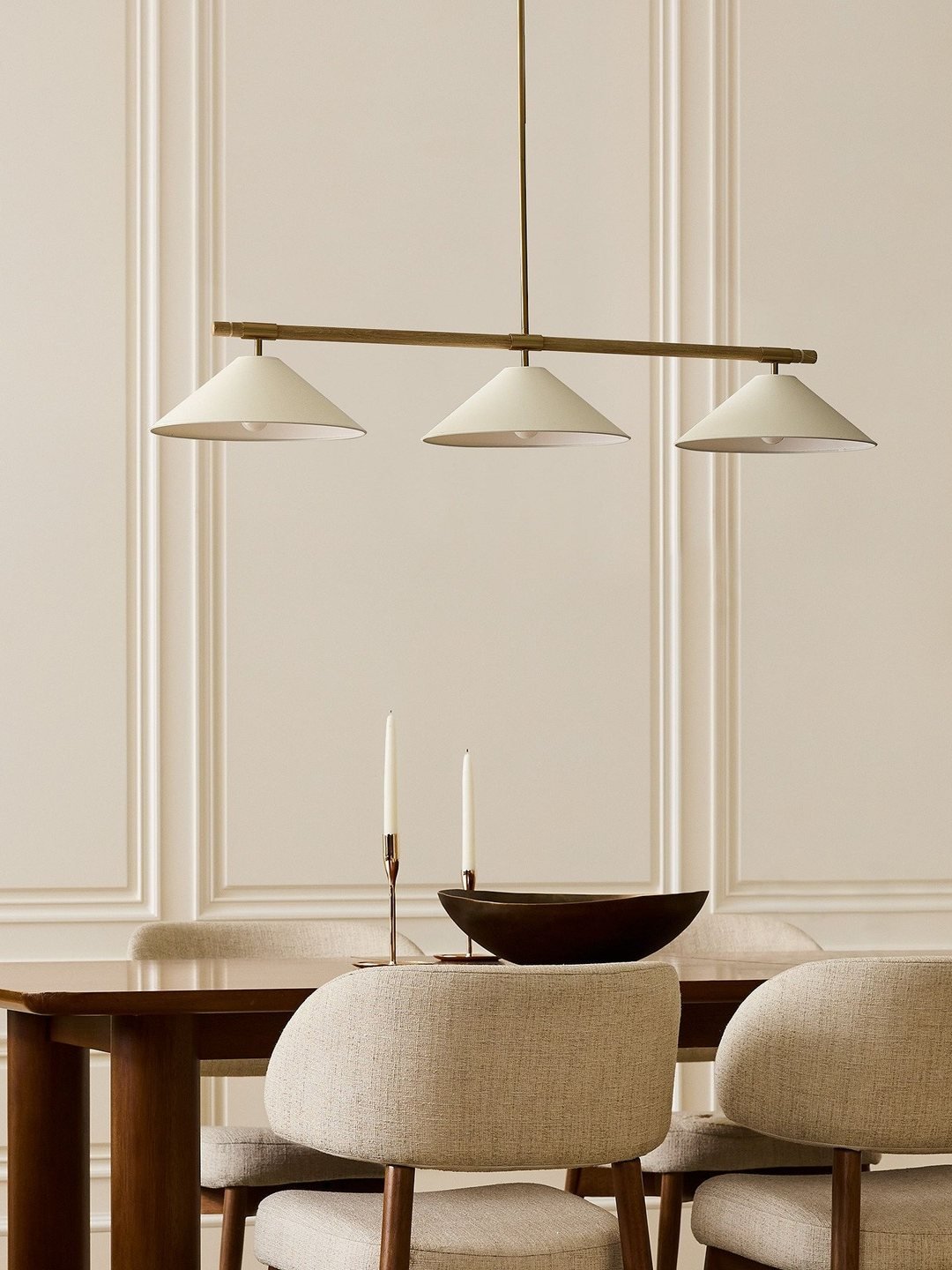 Iron Linear Chandelier — Chandelier | Maison Monashee — view 16