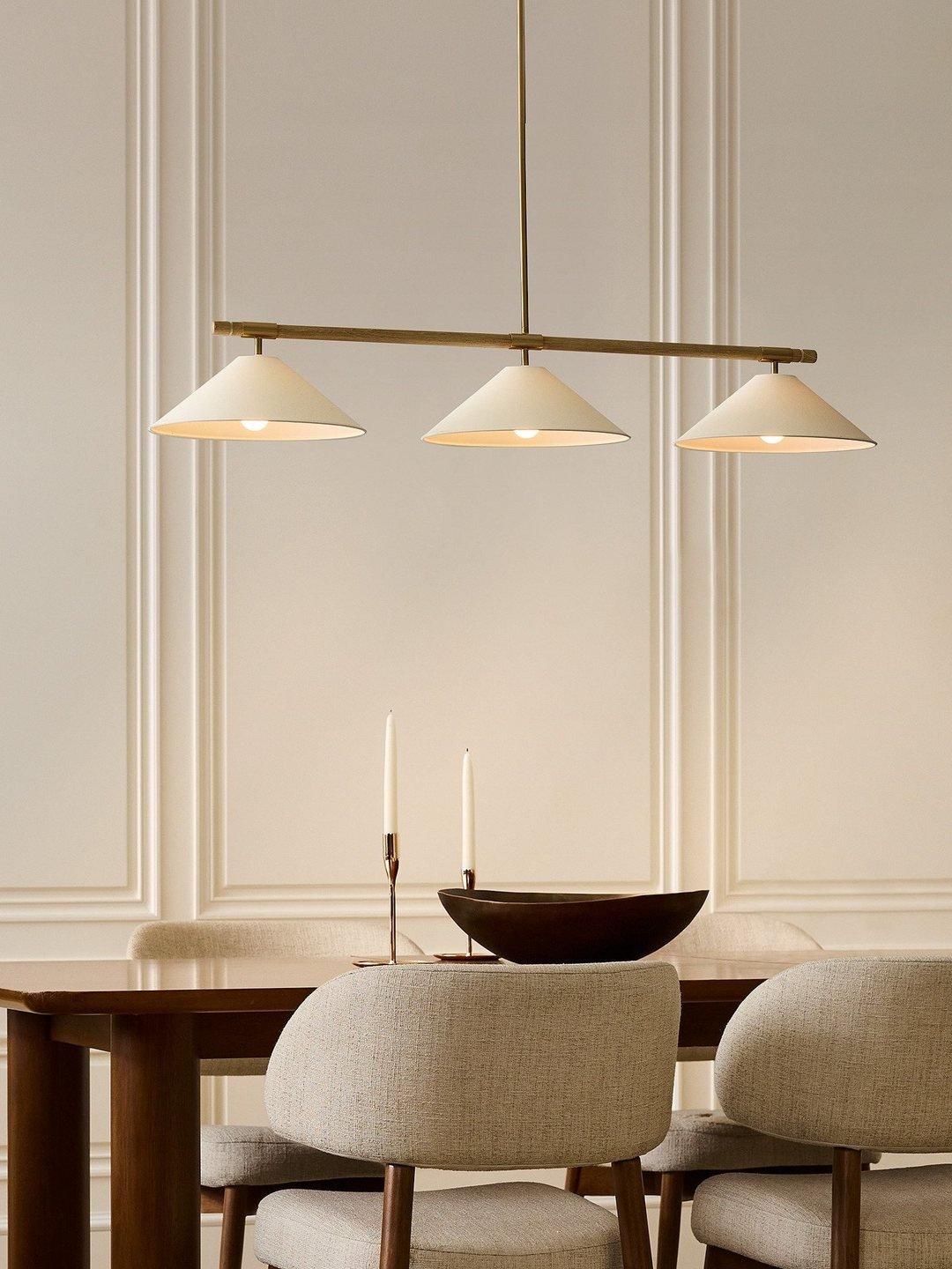 Iron Linear Chandelier — Chandelier | Maison Monashee — view 15
