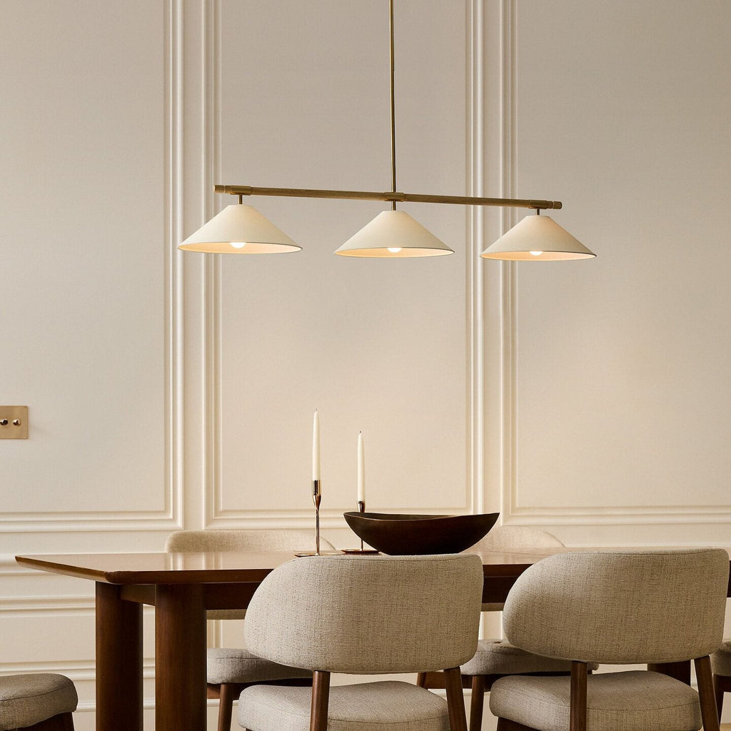 Iron Linear Chandelier — Chandelier | Maison Monashee — view 8