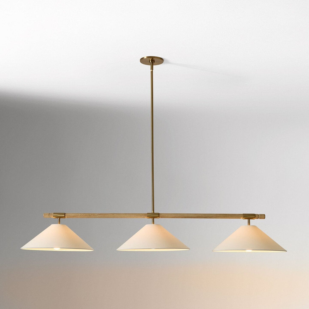 Iron Linear Chandelier — Chandelier | Maison Monashee — view 9