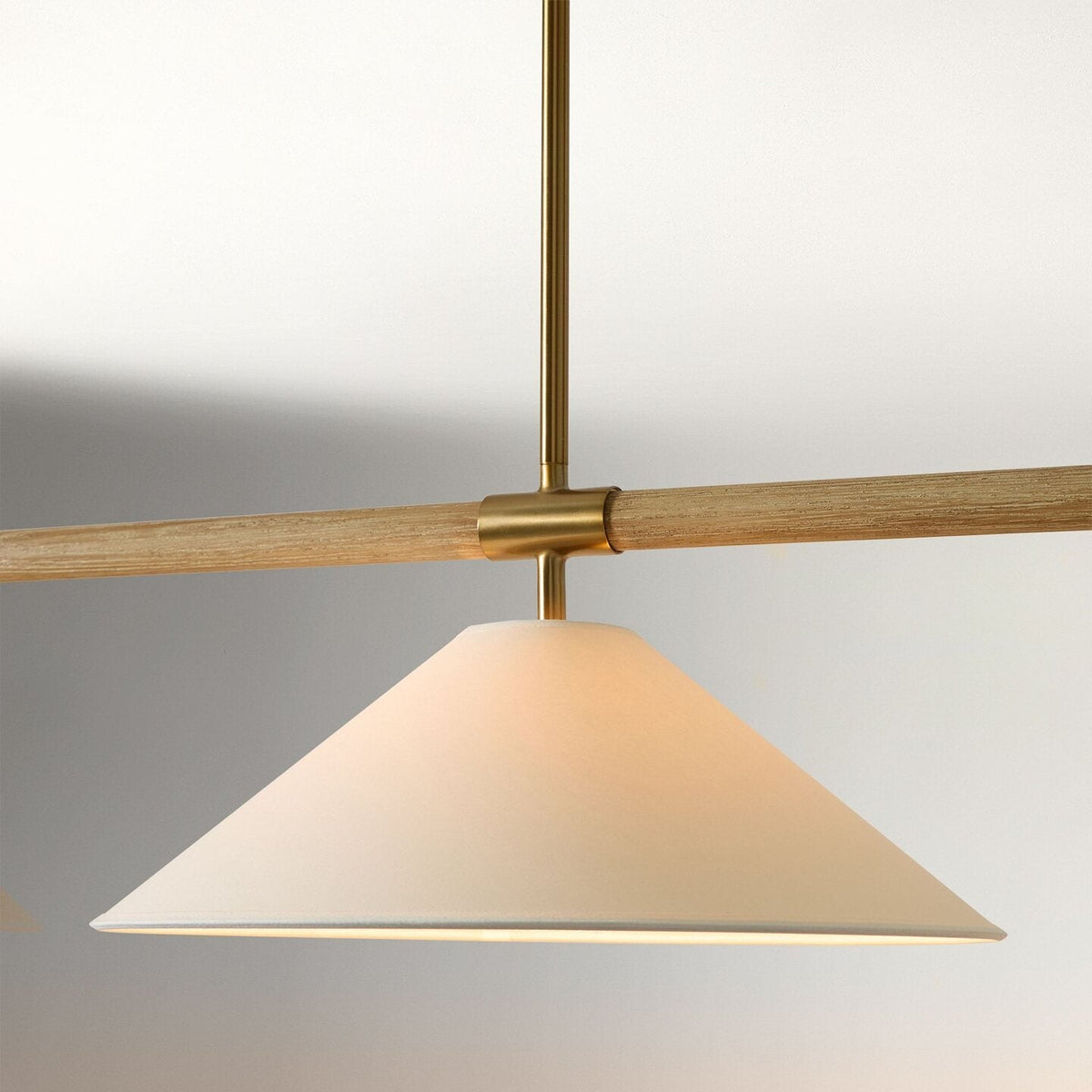 Iron Linear Chandelier — Chandelier | Maison Monashee — view 11