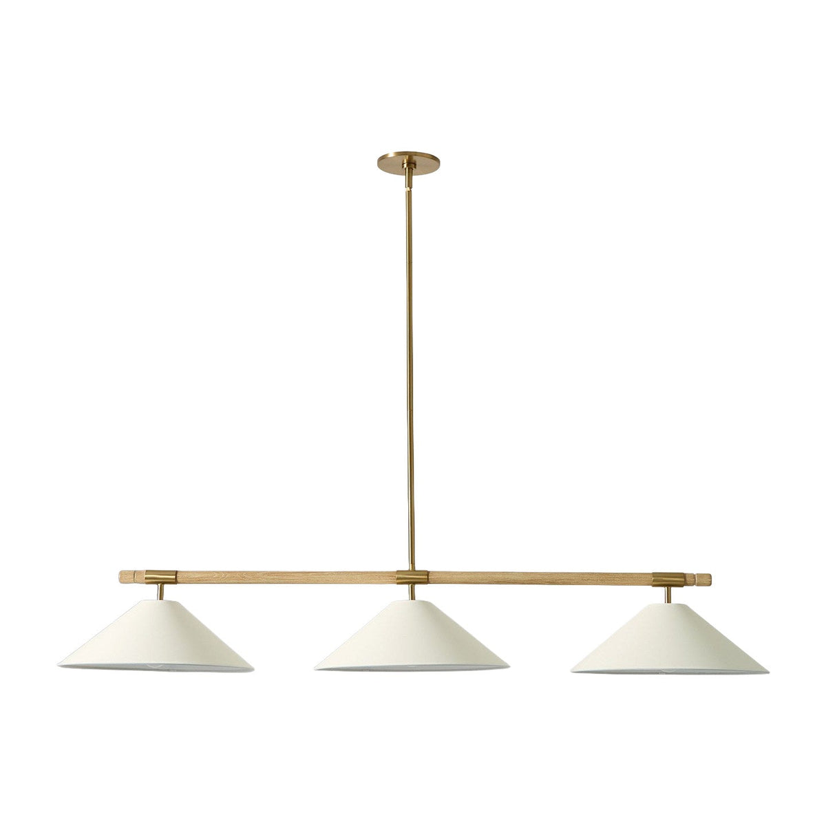 Iron Linear Chandelier — Chandelier | Maison Monashee — view 13
