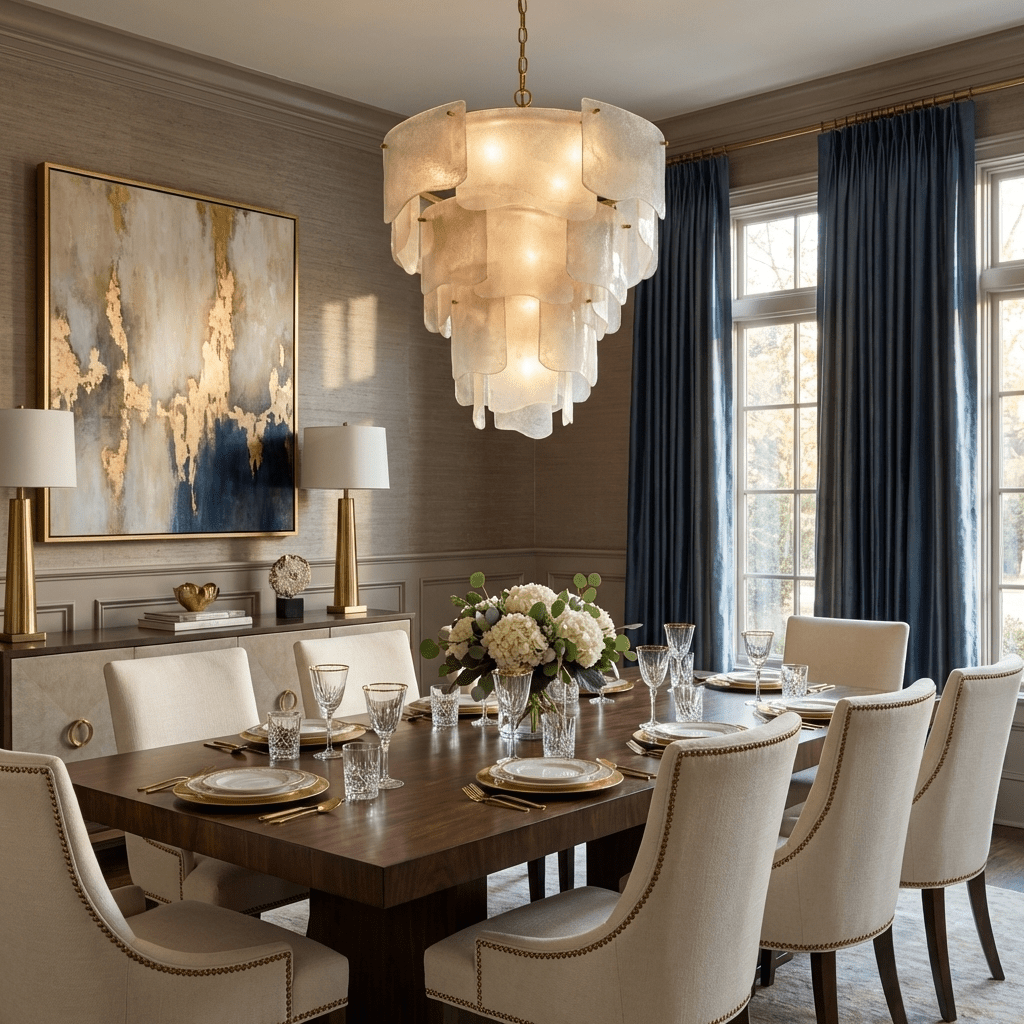Modern Kitchen Chandelier — Chandelier | Maison Monashee — view 7