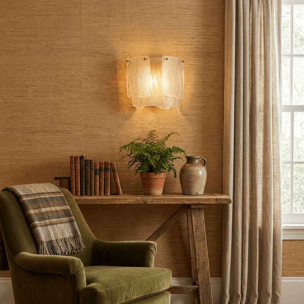 Curved Glass Wall Light — Wall Sconce | Maison Monashee — view 3