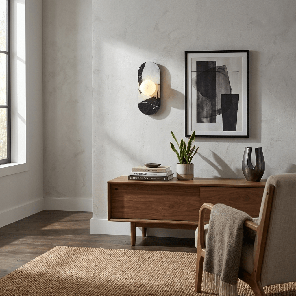Modern Globe Wall Light — Wall Sconce | Maison Monashee — view 8