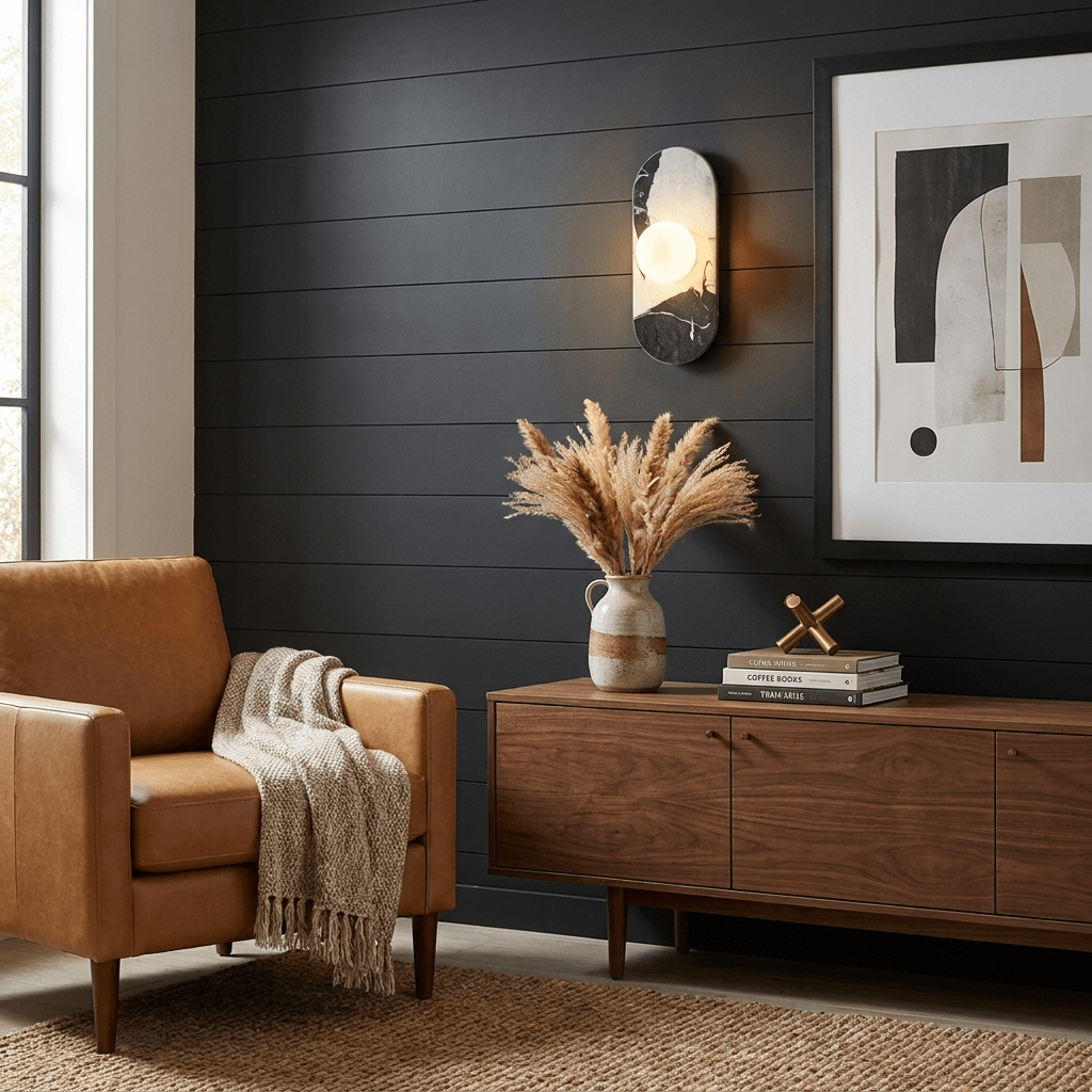 Modern Globe Wall Light — Wall Sconce | Maison Monashee — view 2