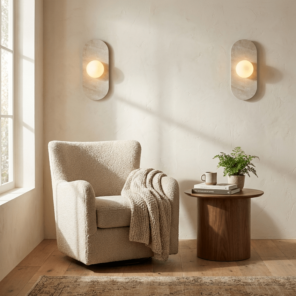 Modern Globe Wall Light — Wall Sconce | Maison Monashee — view 6